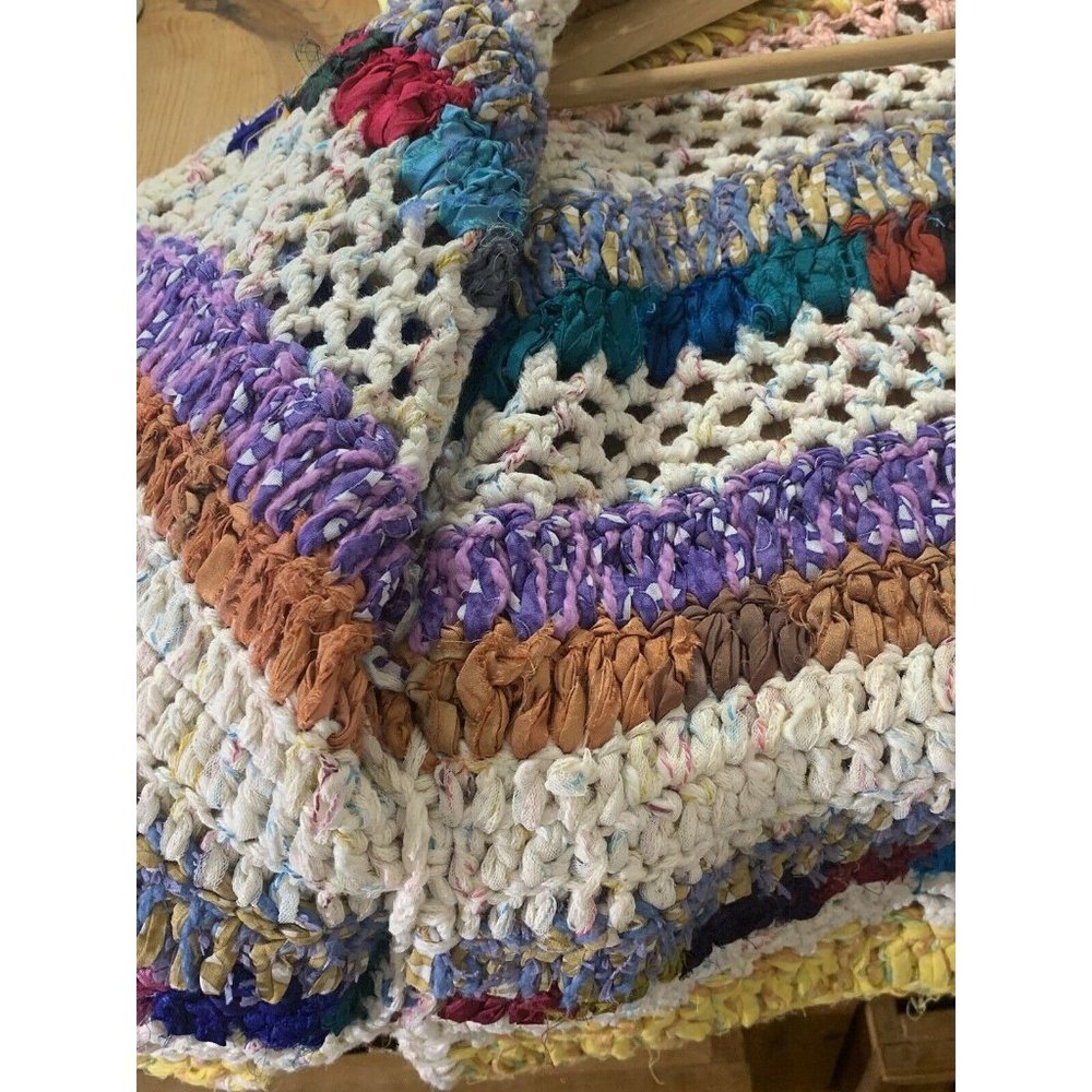 Anthropologie Colorful Crochet Cardigan - Picture 9 of 11